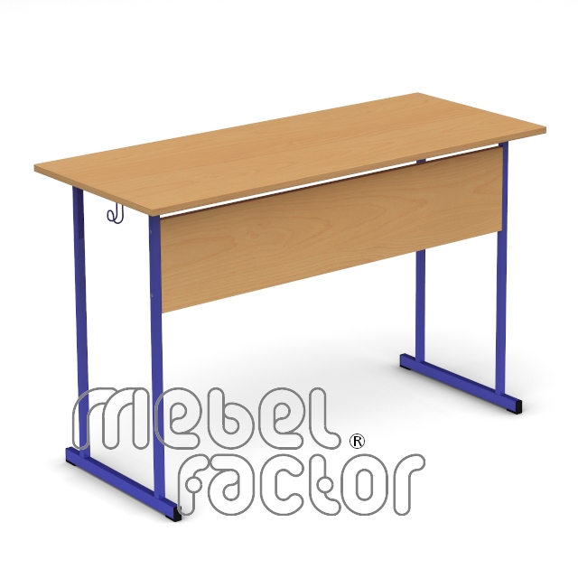Double table UNIVERSAL H76cm with front