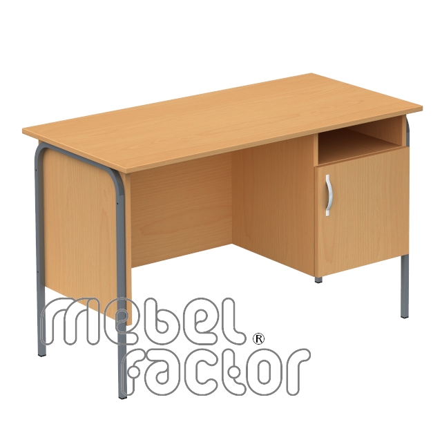 Desk TINA with cabinet and shelf
