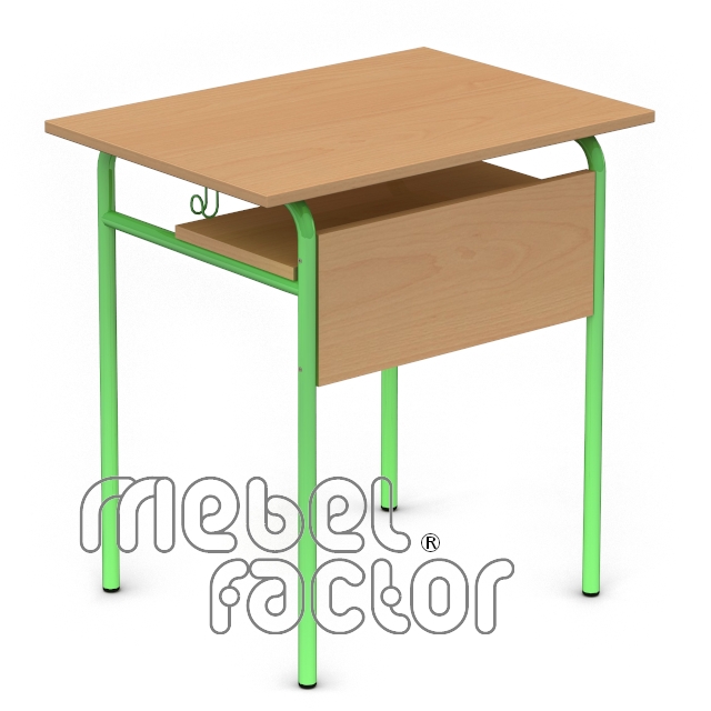 Single table SAVULEN H71cm with front and shelf
