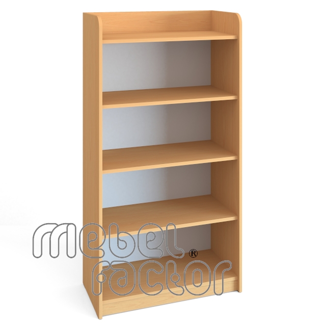 Double shelf with four levels