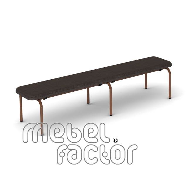 Upholstered bench SAVULEN 150/ H31cm