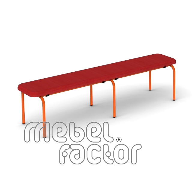 Upholstered bench SAVULEN 150/ H35cm