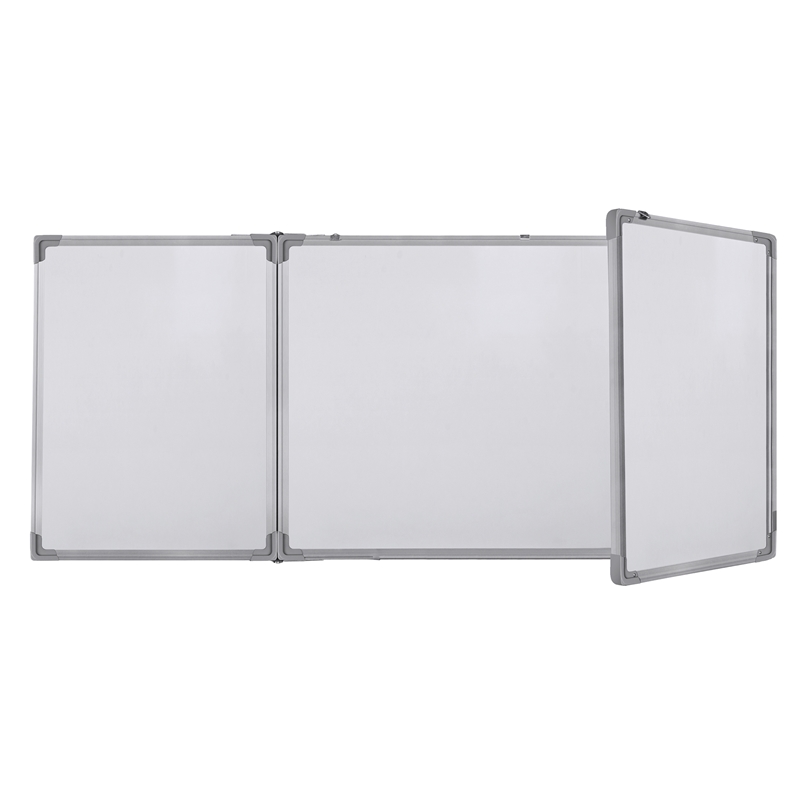 Magnetic Whiteboard 120x360cm, with two wings