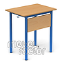 Single table RONDO H76cm with front