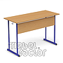 Double table UNIVERSAL H76cm with front