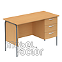 Desk TINA with three drawers