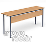 Triple table RONDO H82cm with front