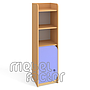 Single cupboard with four levels and door
