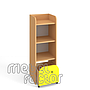 Single cupboard with three levels with drawer