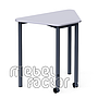 Movable, modular table TRAPEZE-M H76 cm 