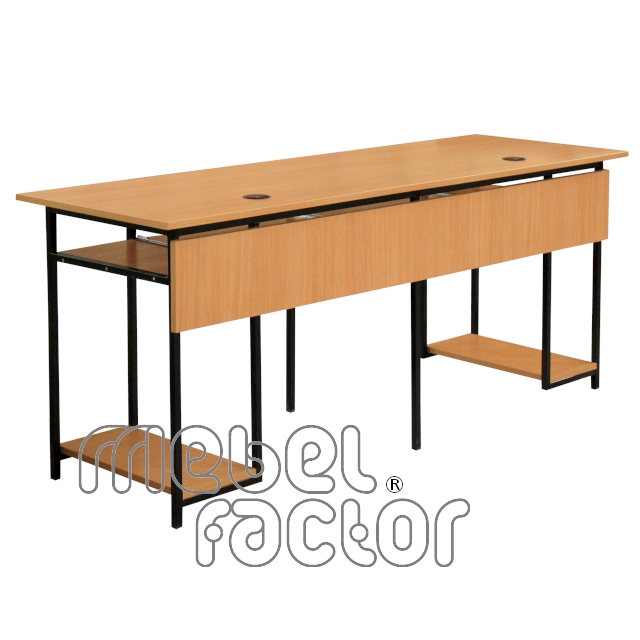 Double computer table UNIVERSAL 180x60cm, H71cm