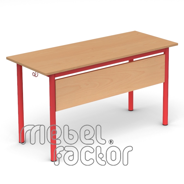 Double table RONDO H65cm with front