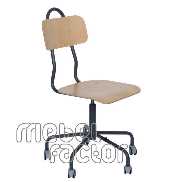 Mobile screw-adjusted chair 40~53см.