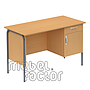 Desk TINA with cabinet and drawer