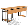 Double computer table UNIVERSAL 180x60cm, H71cm