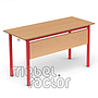 Double table RONDO H65cm with front